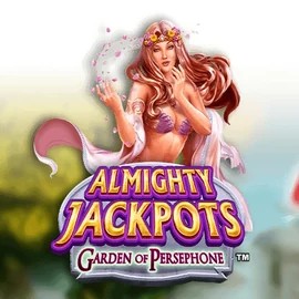 Almighty Jackpots: Garden of Persephone casino game by Novomatic – featured logo at BetSixty Casino