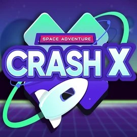 Crash X logo by Turbo Games at BetSixty Casino