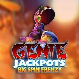 Genie Jackpots: Big Spin Frenzy by Blueprint Gaming, showcased at betsixty.eu – game logo