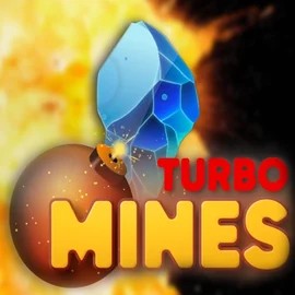 Turbo Mines logo by Turbo Games BetSixty Casino