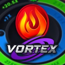 Vortex (Turbo Games) slot logo by Turbo Games at BetSixty Casino