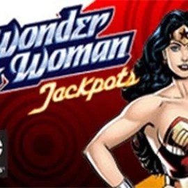 Wonder Woman Jackpots online game logo by Amaya on betsixty.eu